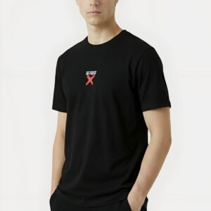 Black Graphic T-Shirt – No Skate No Party Streetwear Tee
