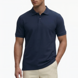 Classic Navy Polo T-Shirt – Refined Essentials Edition