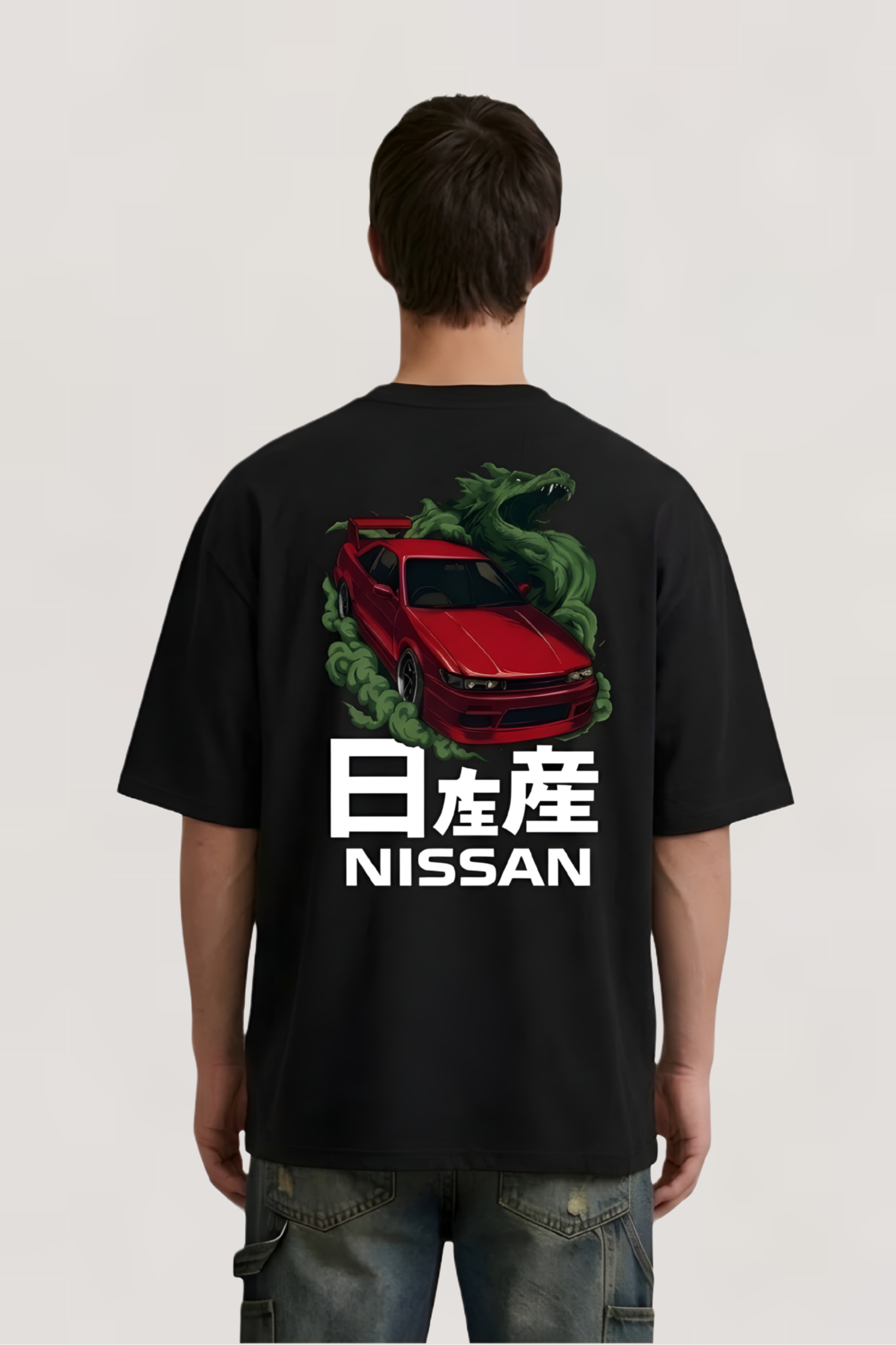 Dragon Drift Graphic T-Shirt – JDM Streetwear Edition - Image 3