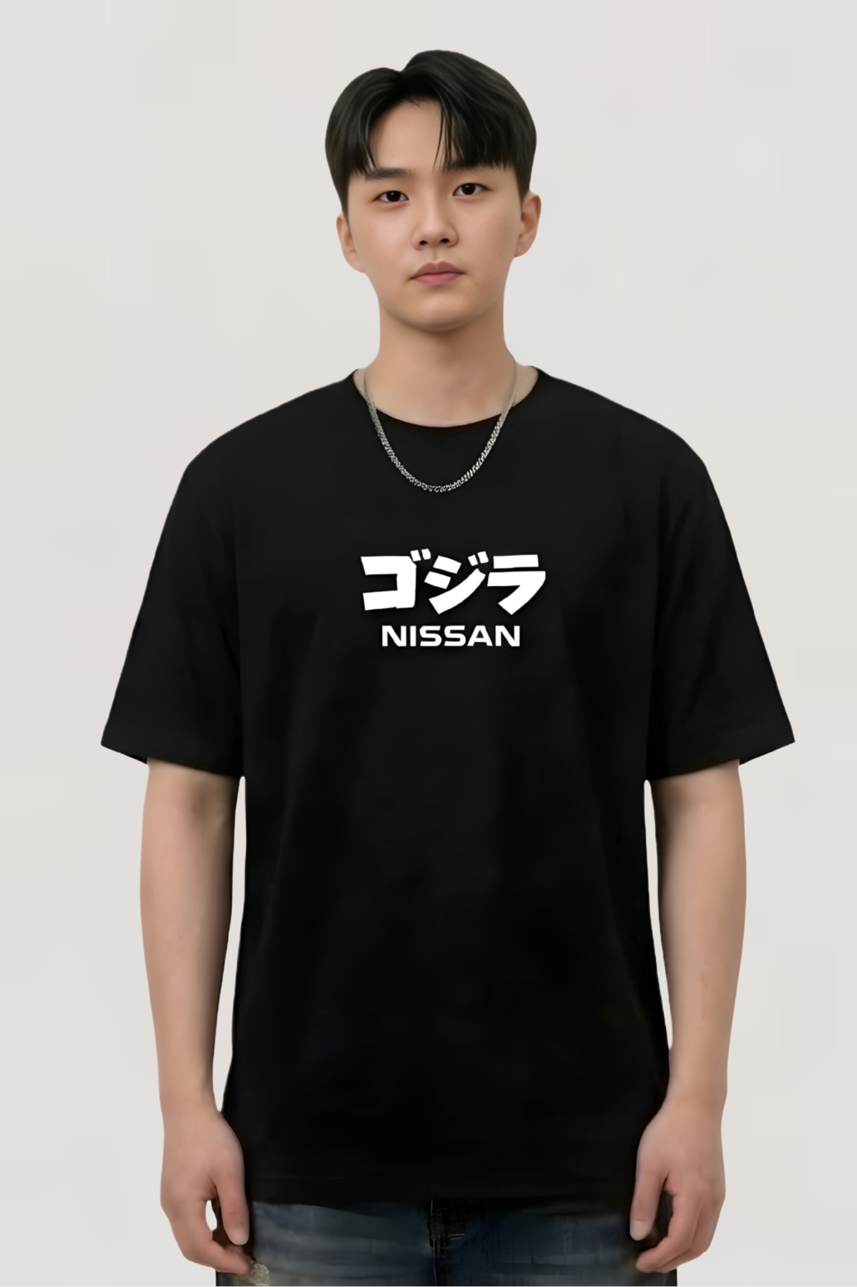 Godzilla Skyline Graphic T-Shirt – JDM Streetwear Edition - Image 2