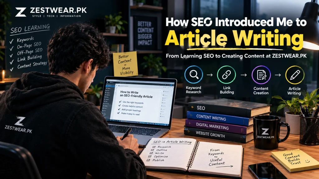 SEO Introduced Me to Article Writin
