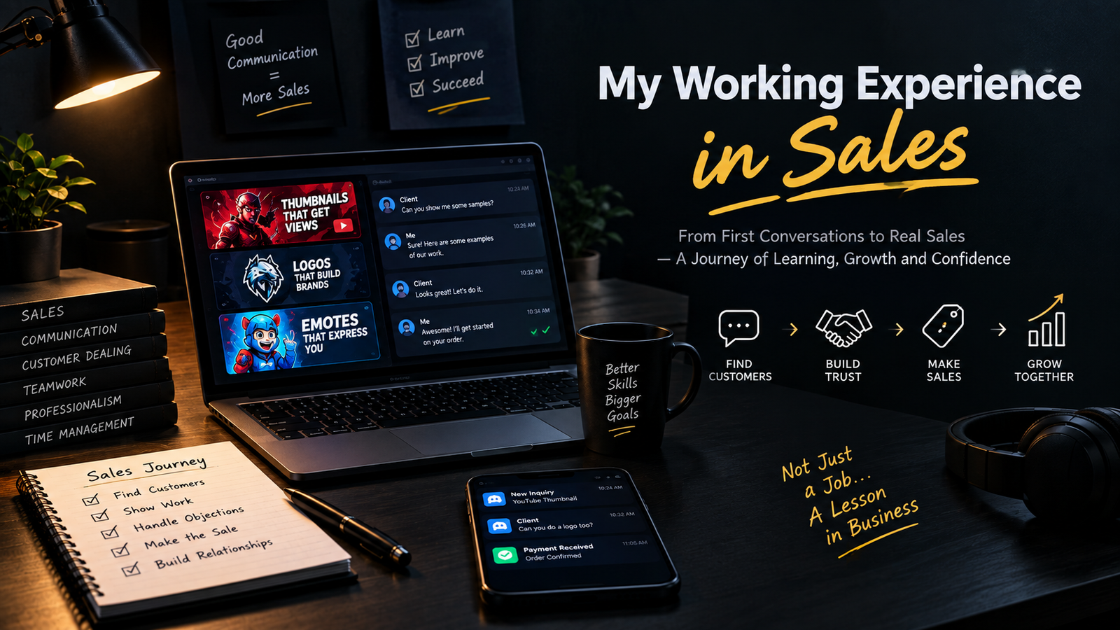 My Sales Experience: Lessons From My First Sales Job