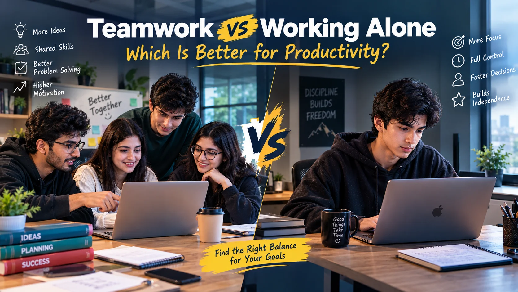 Teamwork vs Working Alone: Which Is Better for Productivity? (2026 Guide)