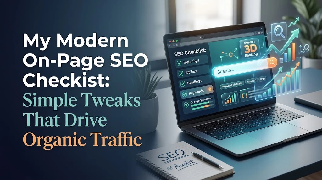 Modern On-Page SEO Checklist: Tweaks That Boost Organic Traffic