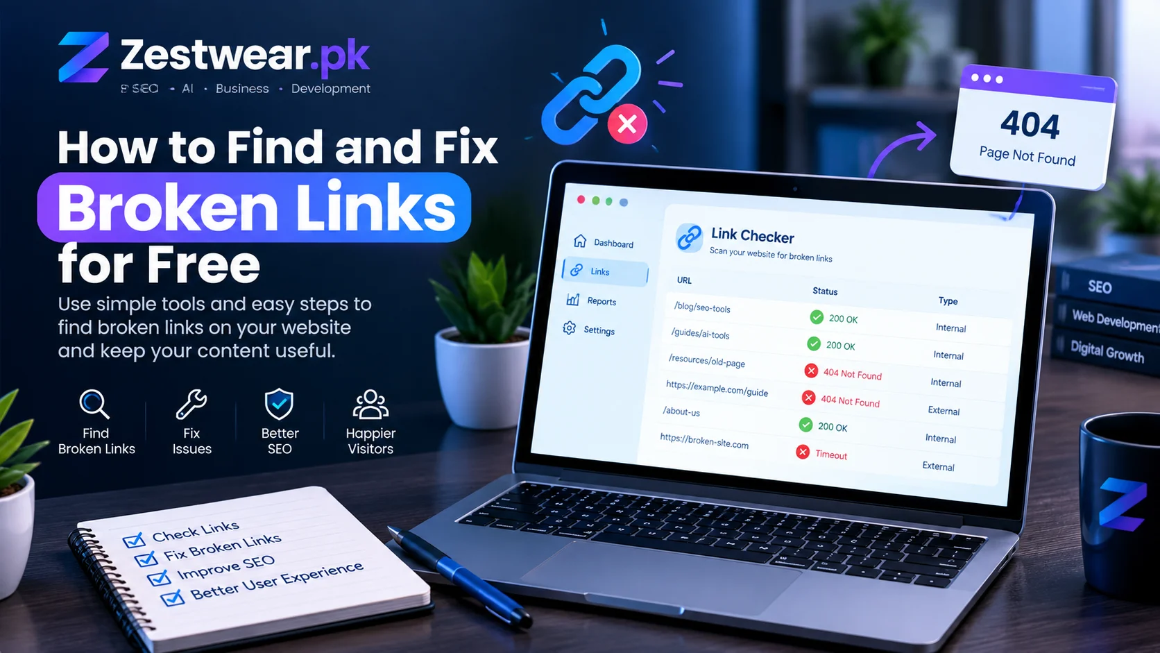 How to Find and Fix Broken Links for Free in 2026