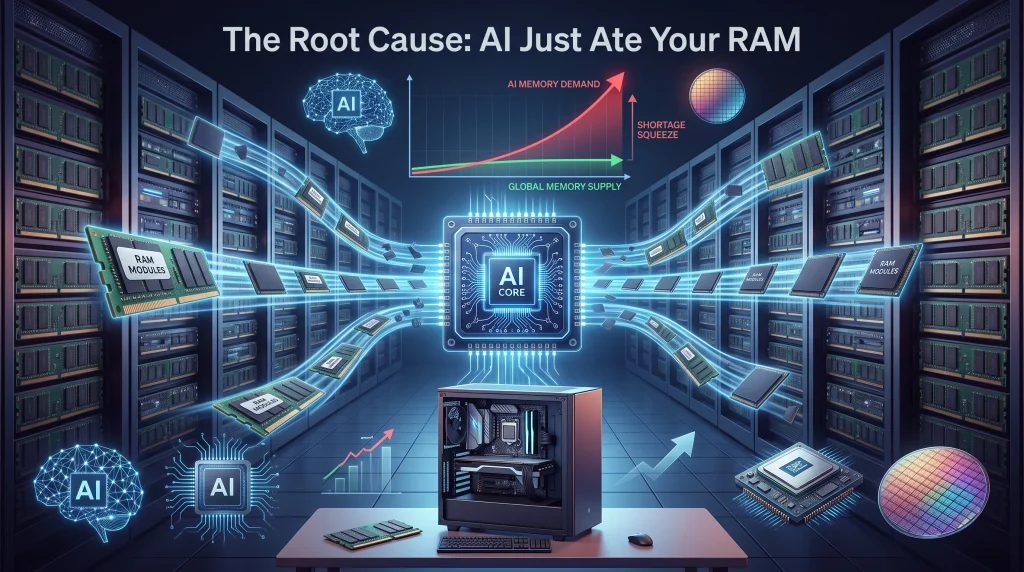 The Root Cause: AI Just Ate Your RAM