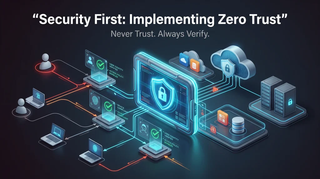 Security First: Implementing Zero Trust