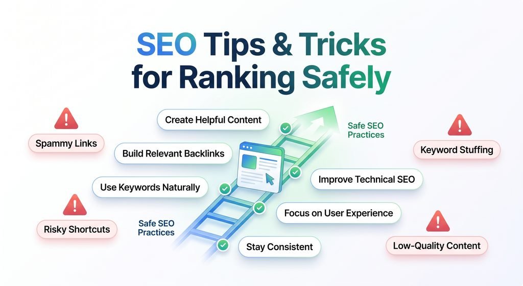 SEO Tips & Tricks for Ranking Safely