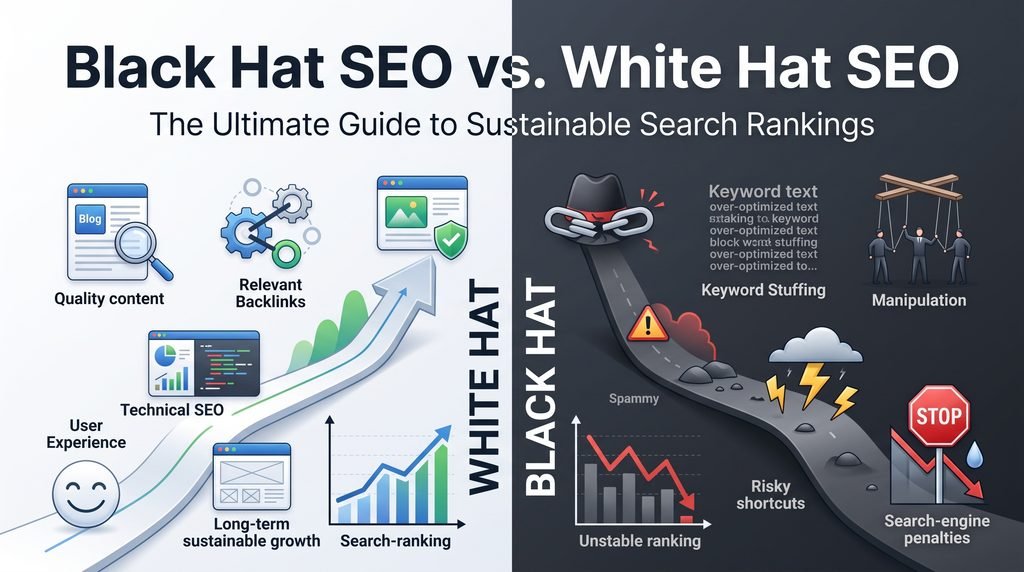 Black Hat SEO vs. White Hat SEO