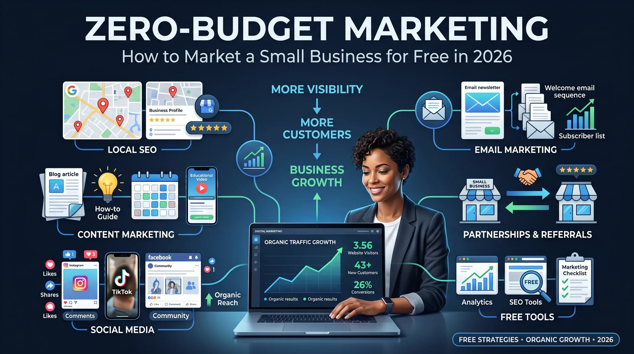 Zero-Budget Marketing: How to Market a Small Business for Free in 2026