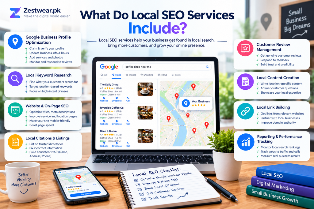 What Do Local SEO Services Include?