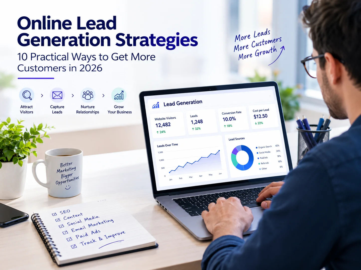 Online Lead Generation Strategies: 10 Ways to Get Leads