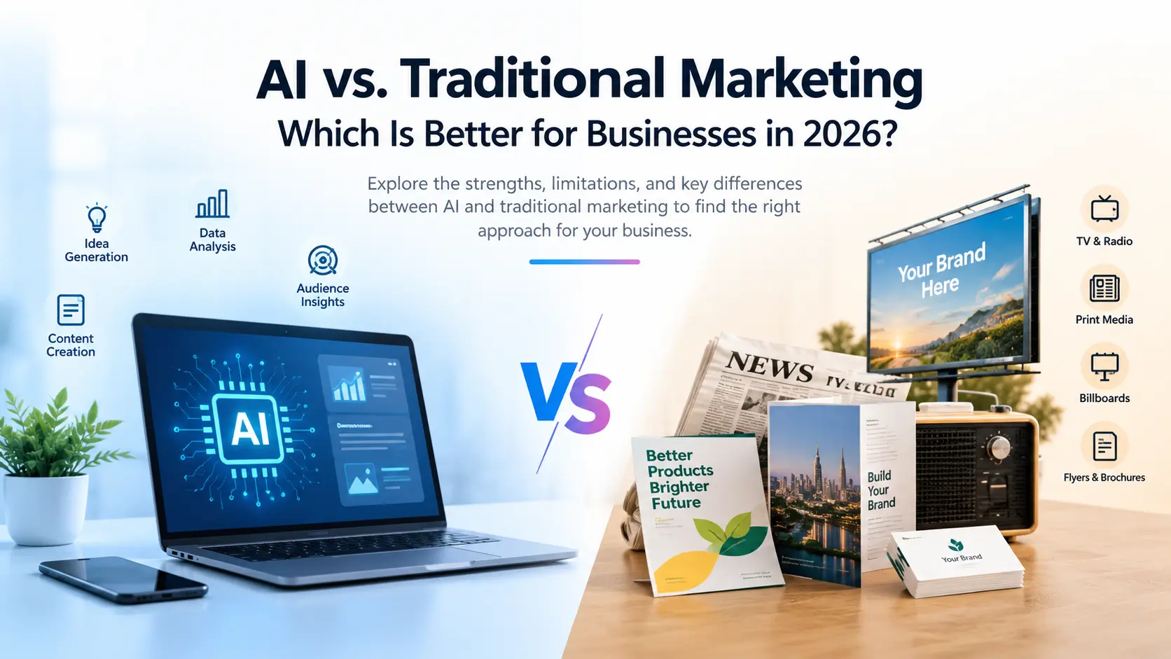 AI Marketing vs Traditional Methods | 2026 Guide
