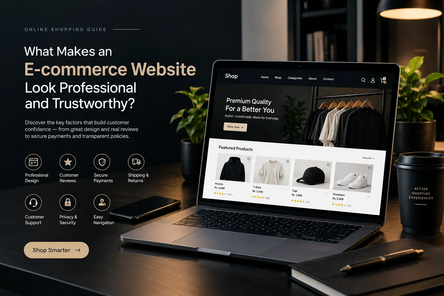 What Makes a Professional E-commerce Website Trustworthy In 2026?